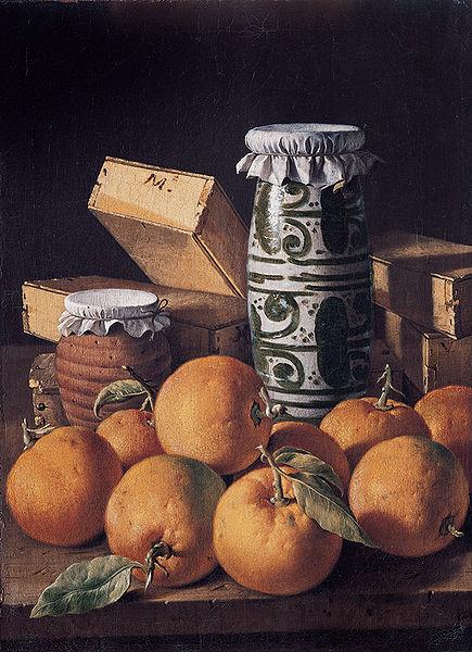 Luis Egidio Melendez Still Life with Oranges China oil painting art